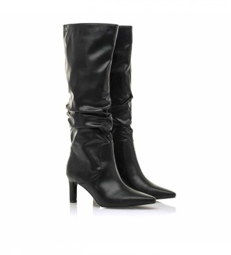 Mariamare Stivali neri con tacco Bellagio - altezza tacco 7cm -