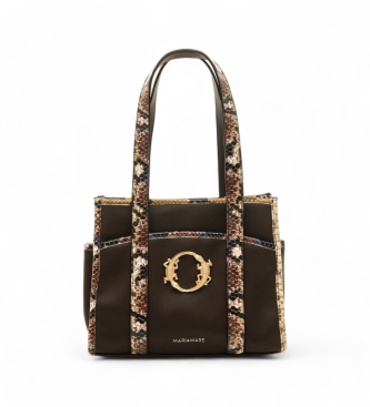 Mariamare Brown Clyde Handbags