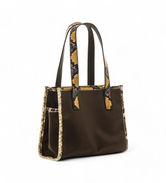 Mariamare Brown Clyde Handbags