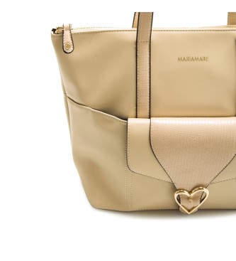 Mariamare Hagan Beige Handbag