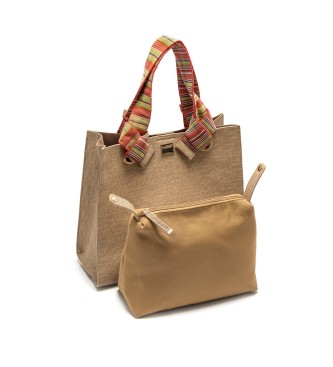 Mariamare Roxana brown handbag