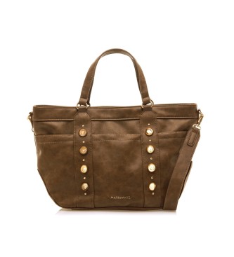 Mariamare Borsa scozzese marrone