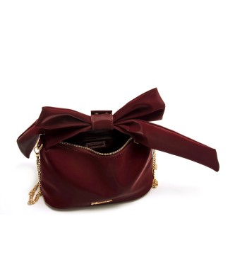 Mariamare Borsa a mano con fiocco bordeaux