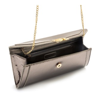 Mariamare Enve silver handbag