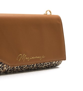 Mariamare Tyxa brown handbag