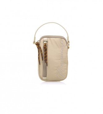 Mariamare Cre beige mini bag -11x18x2,5cm