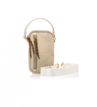 Mariamare Cre beige mini bag -11x18x2,5cm