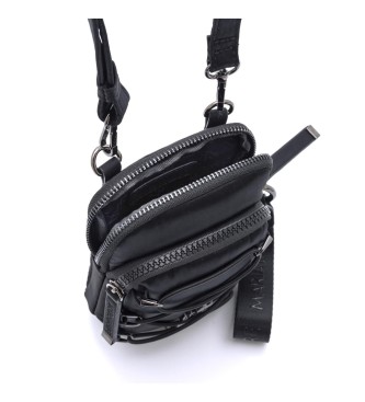 Mariamare Mini Omi Handbag Black -4x17x10cm