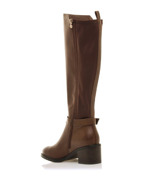 Mariamare Bottes brunes Onore