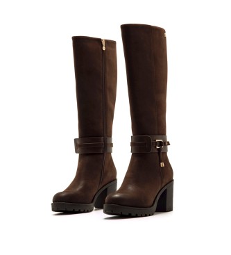 Mariamare Bottes brunes Pompei
