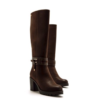 Mariamare Bottes brunes Pompei