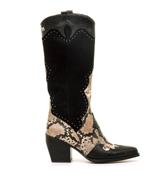 Mariamare Bottes texanes marron
