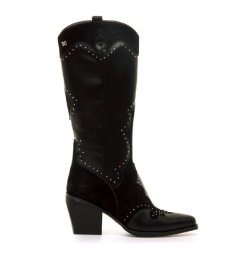 Mariamare Bottes texanes noires
