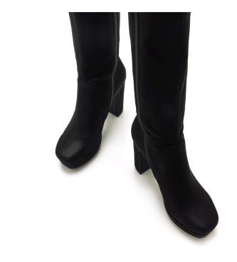 Mariamare Škornji 63369 črni -Višina pete 9 cm