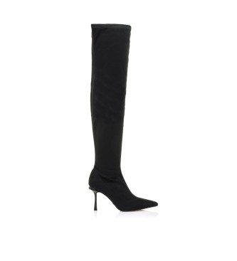 Mariamare Botas Biella preto - Altura do salto 4cm 