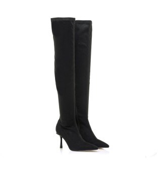 Mariamare Botas Biella preto - Altura do salto 4cm 