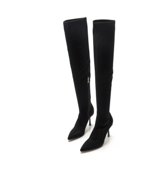 Mariamare Botas Biella preto - Altura do salto 4cm 