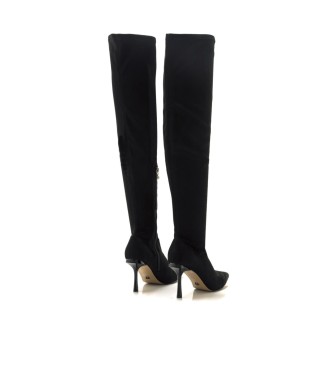 Mariamare Botas Biella preto - Altura do salto 4cm 