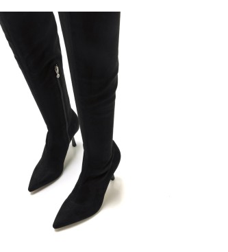 Mariamare Botas Biella preto - Altura do salto 4cm 