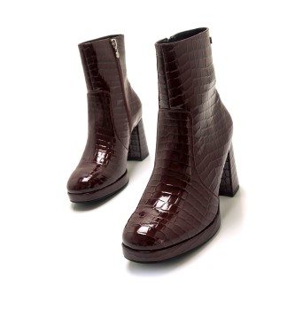 Mariamare Ankle boots 63373 maroon -Height heel 8cm