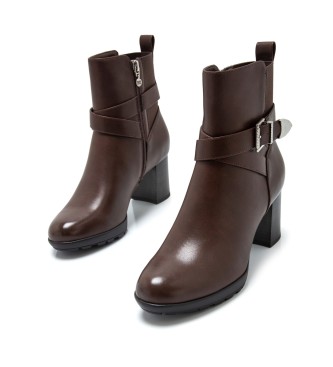 Mariamare Botas de tornozelo 63510 Castanho