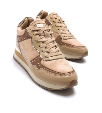 Mariamare Casual Sneakers 63050 roze - Hoogte 5cm sleehak 