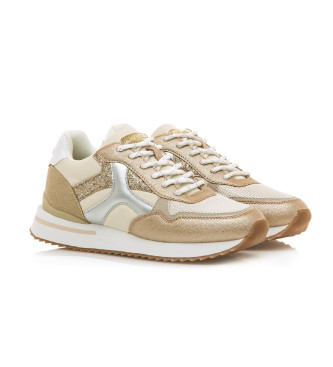 Mariamare Trainers Narita white, gold