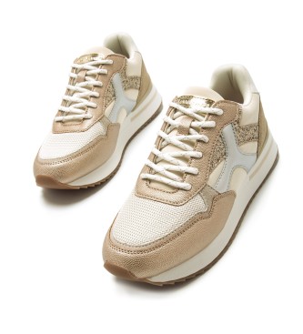 Mariamare Trainers Narita white, gold