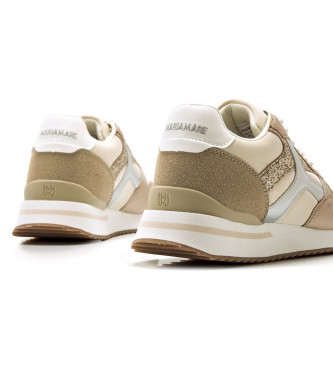 Mariamare Trainers Narita white, gold