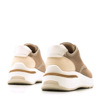 Mariamare Trainers 68423 beige -Height of wedge 4,5cm