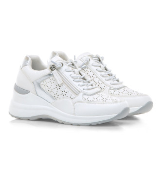 Mariamare Zapatillas 68489 blanco-Altura cua 6cm-