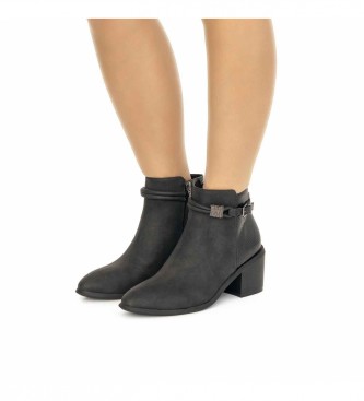 MARIAMARE Heeled ankle boots Molise black