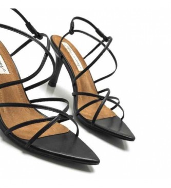 MARIAMARE Ivy black sandals -height heel: 5.5cm