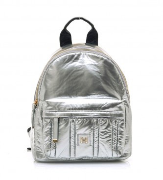 Mariamare Backpack Meti Silver -12x30,5x25cm