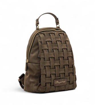Mariamare Brown Maddi backpack