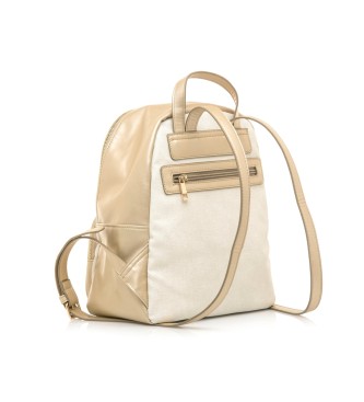 Mariamare Sons beige backpack