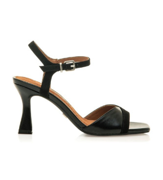 Mariamare Nuin sandaler svart -Heelhjd 9cm