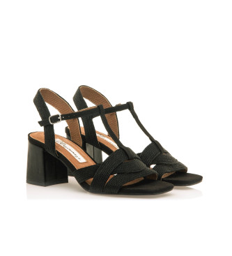 Mariamare Sandalias  68455 negro -Altura tacn 8,5cm-