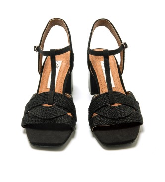 Mariamare Sandalias  68455 negro -Altura tacn 8,5cm-