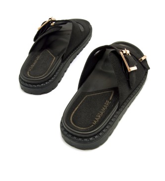 Mariamare Sorte Fraine-sandaler