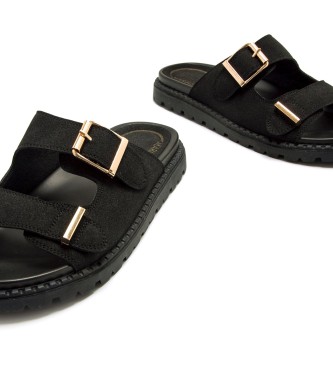 Mariamare Sorte Fraine-sandaler