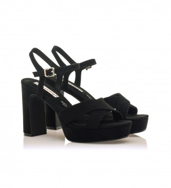 Mariamare Sandals 63418 black -Heel height 9cm