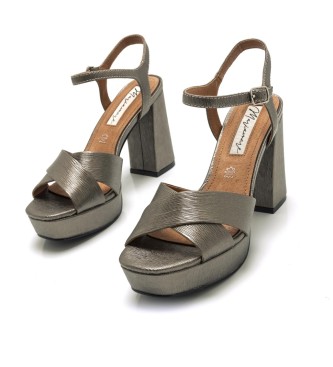 Mariamare Sandals Roseta Grey -Heel height 9cm