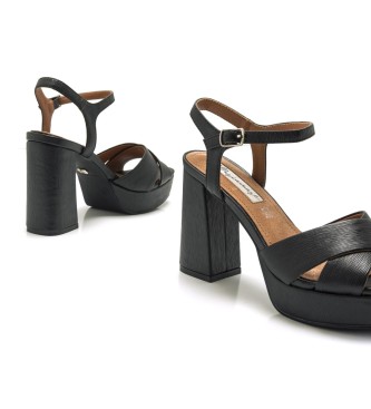 Mariamare Sandals Roseta Black -Heel height 9cm