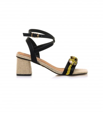 Mariamare Sandals 68261 black -Height heel 8,5cm