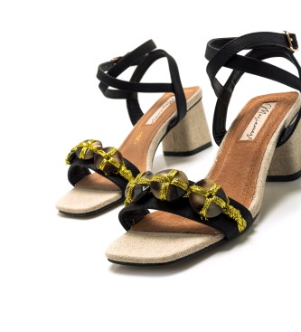 Mariamare Sandals 68261 black -Height heel 8,5cm