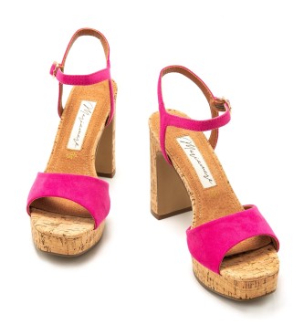 Mariamare Sandals 68425 pink -Heel height 9cm