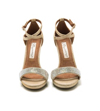 Mariamare Sandals 68433 gold -Height heel 11cm