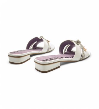 Mariamare Casit-sandaler, hvide