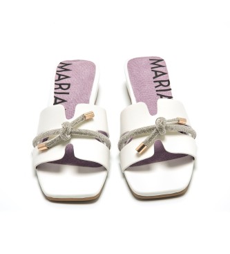 Mariamare Casit-sandaler, hvide